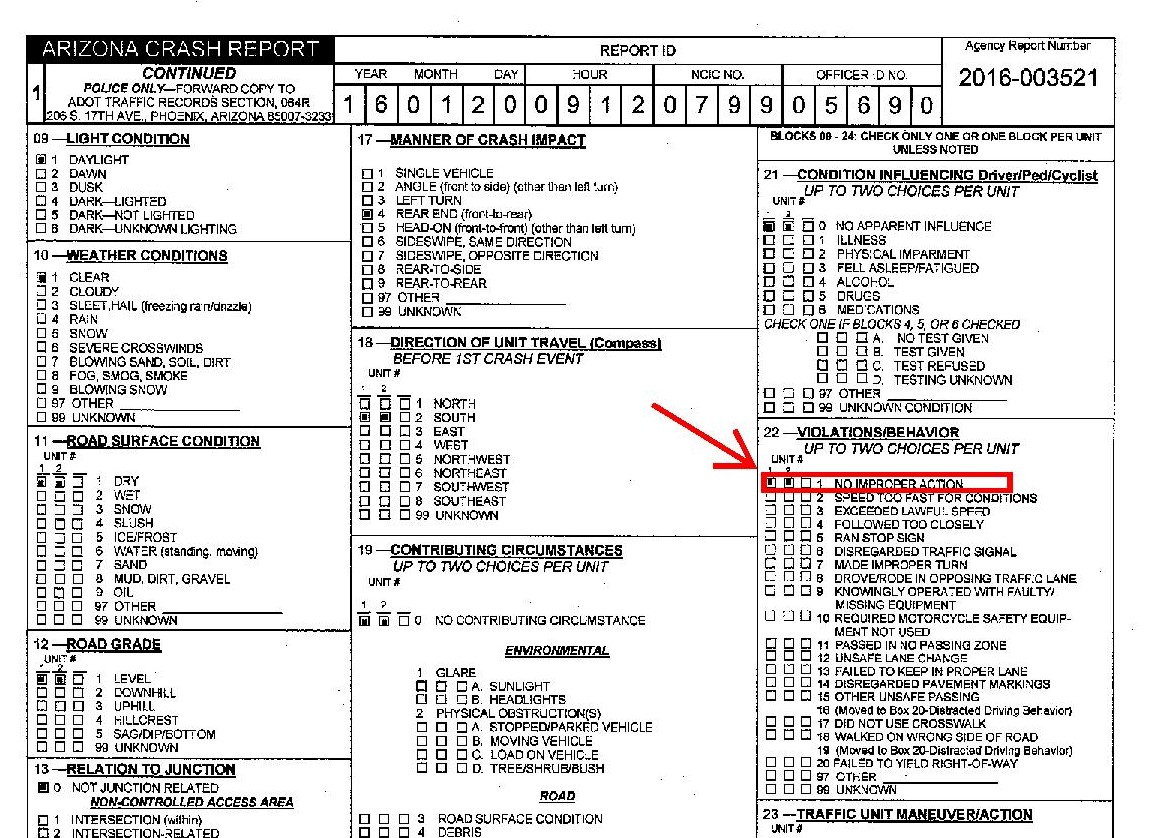 What Can You Do If The Police Report Has Mistakes And Wrongly Finds You
